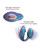 Love To Love Wonderlover Dual Stimulator - Iridescent Turquoise