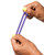 Romp Remix Trio Penis Ring Set Of 3 - Purple