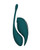 Shots Twitch 2 Vibrator With Remote Control Vibrating Egg - Forest Green