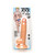 Curve Toys Fantasy Jock Swimming Simon 7" Dildo With Balls - Light