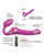 Strap On Me Multi Orgasm Bendable Strapless Strap On Extra Large - Fuchsia