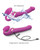 Strap On Me Multi Orgasm Bendable Strapless Strap On Large - Fuchsia