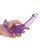 Shots RealRock Crystal Clear 6" Strapless Strap-On - Purple