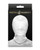 Fetish & Fashion Closed Hood - White