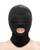 Fetish & Fashion Mouth Hood - Black