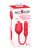 Wild Rose Licking & Thrusting Vibrator - Red
