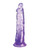 King Cock Clear 8" Cock - Purple