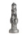 Creature Cocks Night Prowler Silicone Dildo - Large Black/Silver