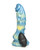 Creature Cocks Sea Stallion Vibrating Dildo With Remote - Blue/Yellow