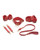 Bedroom Bless Lover's Restraint Set - Red