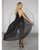 Sweet EsCape Long Mesh Cape & Triple Lace Strap Panty O/S