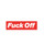 Wood Rocket Fuck off Enamel Pin