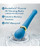 Blush Dianna Wand Massager - Teal