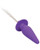 Southern Lights Rechargeable Vibrating Light Up Anal Probe - Purple