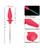 Southern Lights Rechargeable Vibrating Light Up Anal Probe - Pink