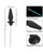Southern Lights Rechargeable Vibrating Light Up Anal Probe - Black