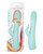 Goddess Heat-up & Rotating Vibrator - Aqua