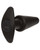 Rock Bottom Tapered Anal Probe - Black