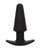 Rock Bottom Tapered Anal Probe - Black