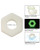 Alpha Liquid Silicone Glow in the Dark Prolong Sexagon Ring