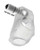 Oxballs Glowsling Cock Sling - LED Clear Ice
