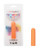 Turbo Buzz Rounded Bullet Stimulator - Orange