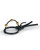 Mystim Pearly Pete Corona Strap With Gold Balls - Black