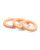 Curve Toys Jock Silicone Cock Ring Set of 3 - Light
