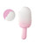 Bite Me Sucking, Tapping & Vibrating Cream Pop Stimulator - Pink/White