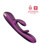 Terri App Controlled Kinky Finger Tapping Rabbit Vibrator - Purple