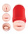 Delite Two Ways Mouth & Vagina Masturbator - White