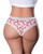 Sweet Treats Crotchless Boy Short With Wicked Sensual Care Peach Lube - White QN