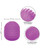 Pop Sock Textured Masturbator - Purple