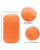 Pop Sock Ribbed Masturbator - Orange