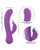 First Time Rechargeable Pleaser Vibrator - Purple