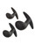 Silicone Anal Training Prostate Kit - Black