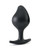 Mystim Rocking Force Silicone Buttplug Small - Black