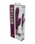 Shots Loveline Traveler Rabbit Vibrator - Burgundy