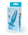 B-Vibe Butties Sleek Tapered Plug - Blue