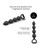 Love to Love Bing Bang Anal Bead - Black Onyx Large