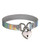 Plesur Holographic Lock Collar - White