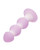 Lavender Haze Beaded Anal Probe - Lavender/White