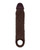 Shaft Model F Flexskin Liquid Silicone 7.8" Sheath - Mahogany
