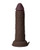 Shaft Flexskin Liquid Silicone 6.5" Vibrating Dong - Mahogany