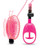 Lux Fetish Vibrating Butterfly Pussy Pump With Quick Release - Pink
