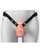 Fantasy X-Tensions Elite 8" Silicone Hollow Strap-on With Harness - Light