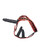 Kinky Play Box Triple Thrill Strap-On Harness Kit - Black/Red
