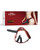 Kinky Play Box Triple Thrill Strap-On Harness Kit - Black/Red