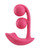 Melody Twin Balls Clit & G-Spot Vibrator - Pink