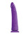 Colours Pleasures Thin 8" Dildo - Purple